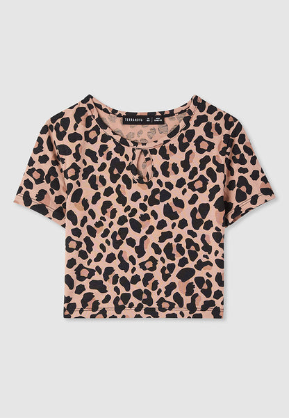 Kids Girls Short-sleeved T-shirt