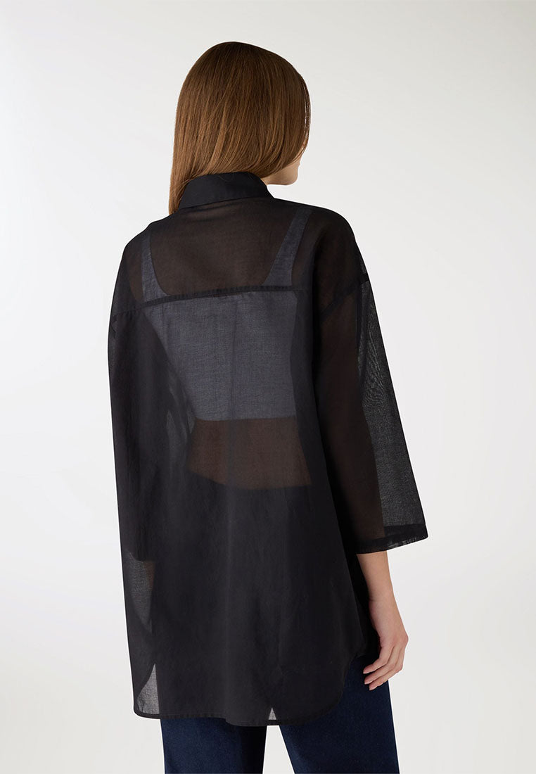 Women's Loose Fit Maxi Shirt