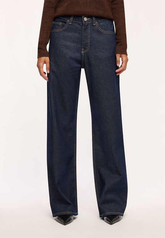 Women's Wide Leg Color Jeans