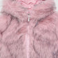 Hooded Faux Fur Jacket for Girls