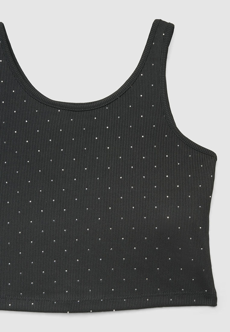 Ribbed Crop Top for Girls