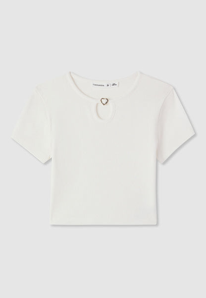 Kids Girls Short-sleeved T-shirt