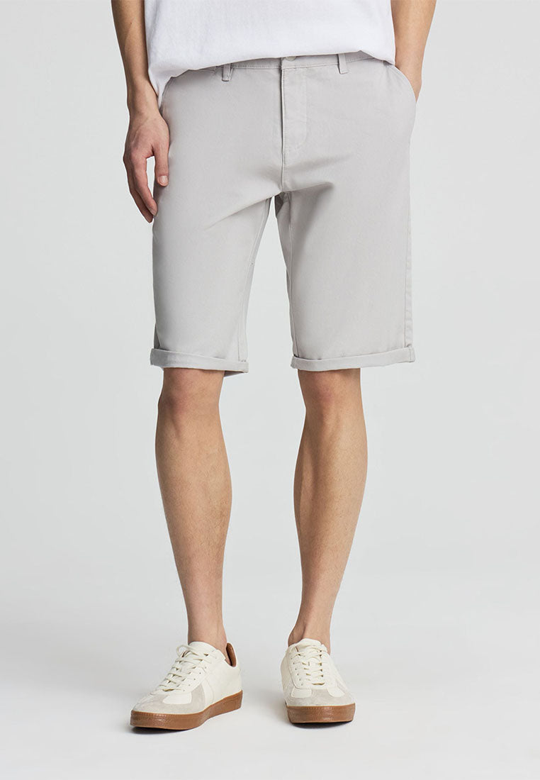 Men's Chino Shorts with Cuffs