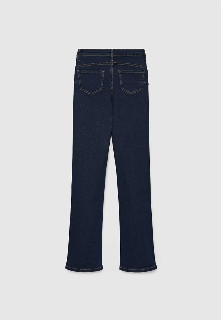 Women's High-Waisted Flared Jeans
