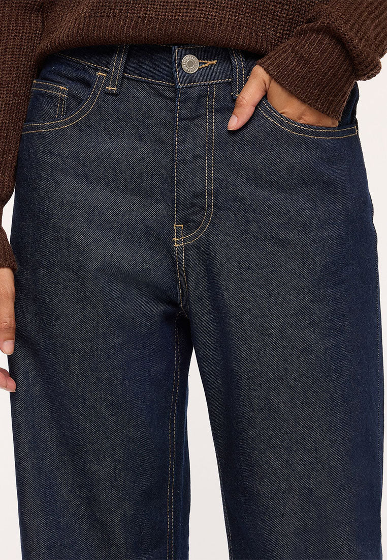 Women's Wide Leg Color Jeans