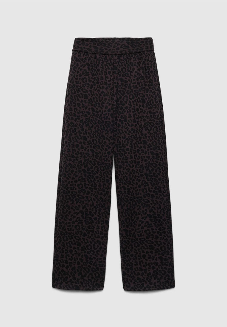 Women's Animal print pyjama set with top and long trousers