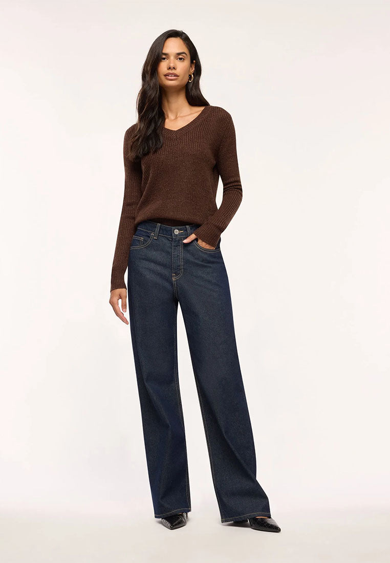 Women's Wide Leg Color Jeans