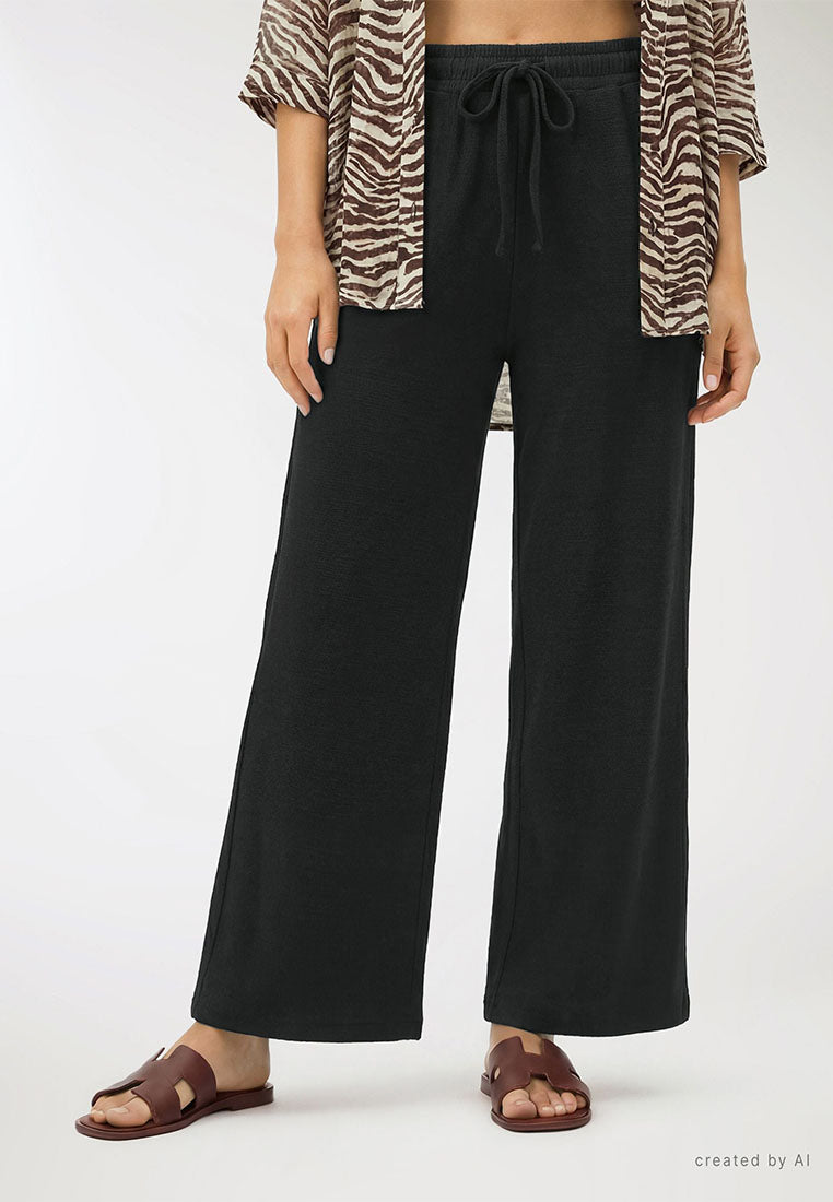 Women's Wide Leg Long Trousers