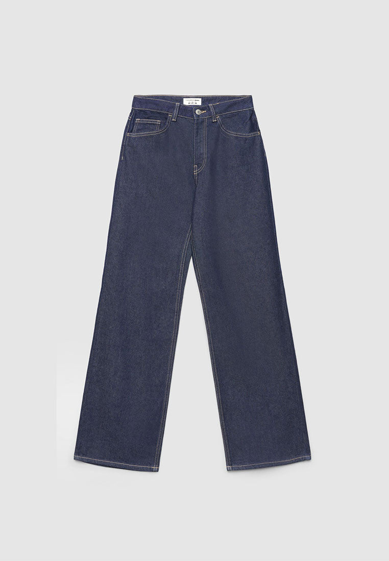 Women's Wide Leg Color Jeans
