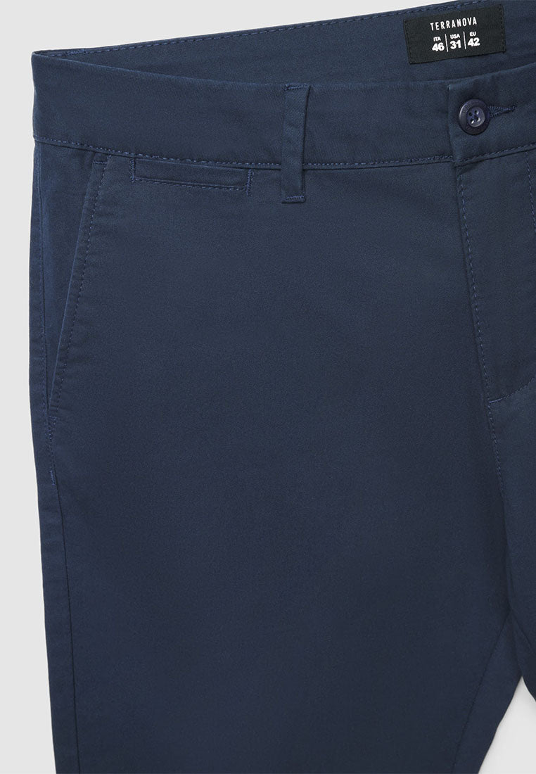 Men's Chino Shorts with Cuffs
