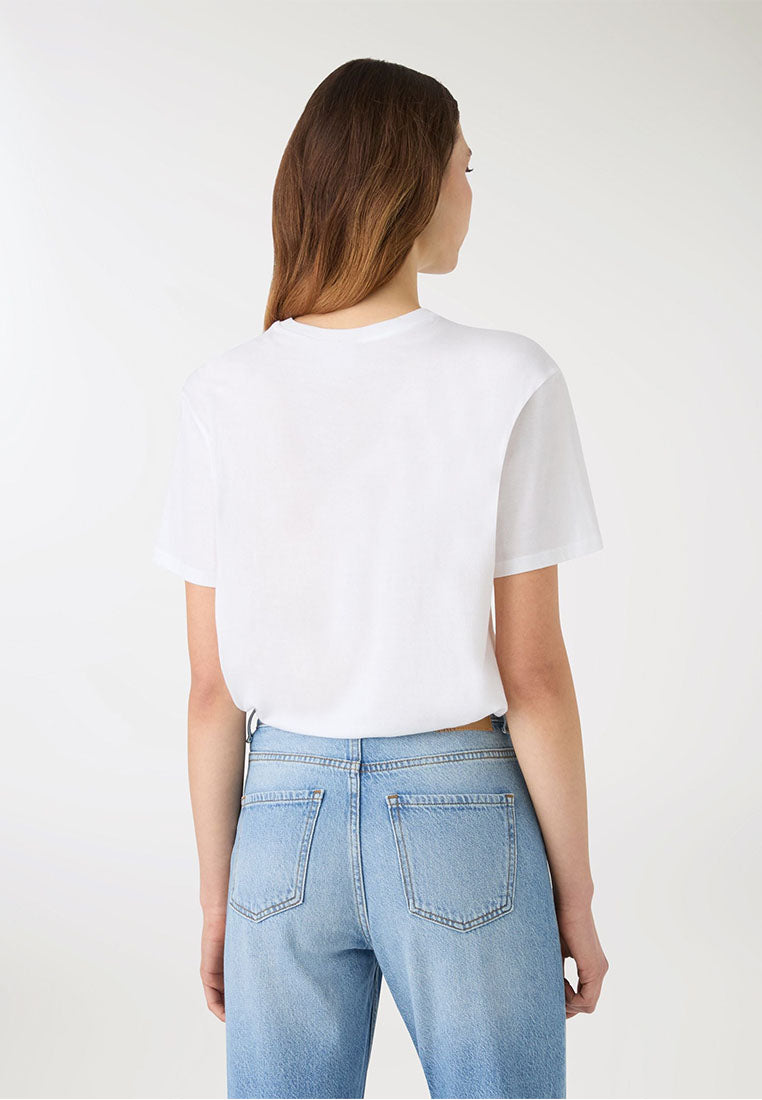 Women's Art-Inspired Print Oversized T-shirt