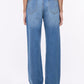 Women's Wide leg jeans with studs