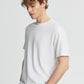 Men's Plain Round Neck Short Sleeved T-shirt