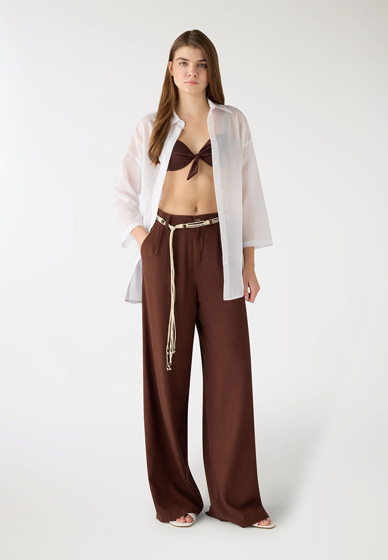 Women's Loose Fit Maxi Shirt