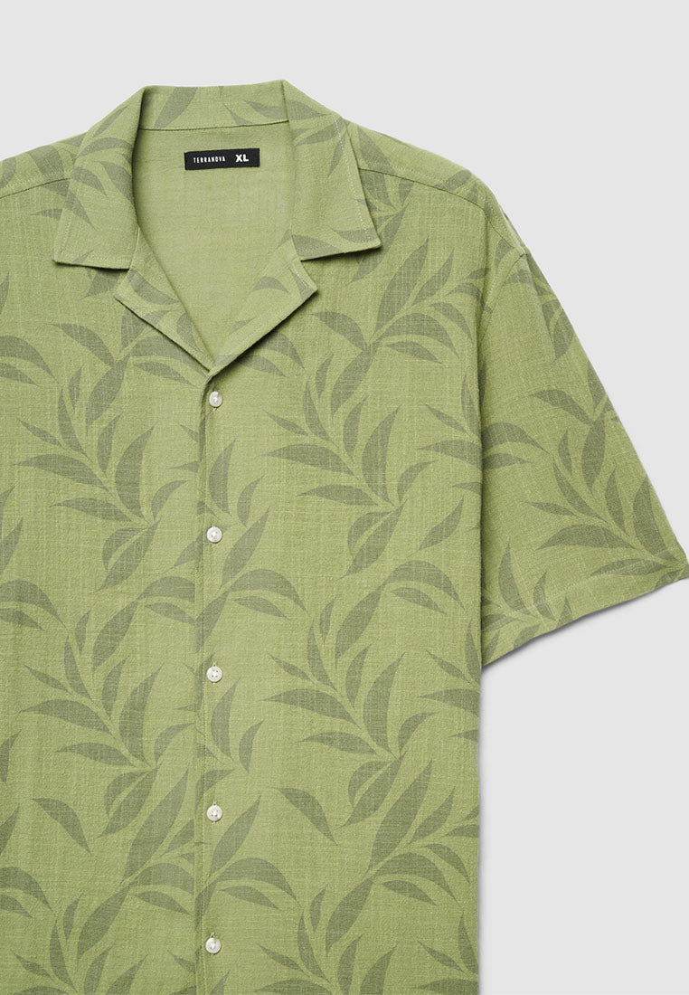 Men's Tropical Fern Camp Shirt