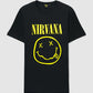Men's Nirvana Print Short Sleeved T-shirt