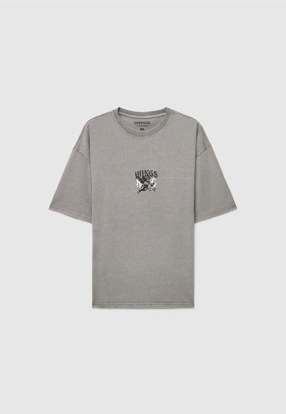 Men's "Wings" Angel Oversized T-Shirt