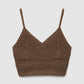 Women's V-neck Thin Strap Tank Top
