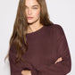 Women's Solid colour pyjama set with t-shirt and trousers