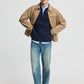 Men’s Cotton Twill Zip-Front Jacket