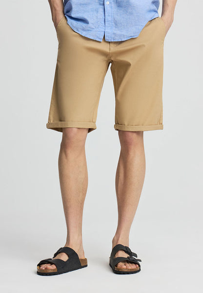 Men's Chino Shorts with Cuffs