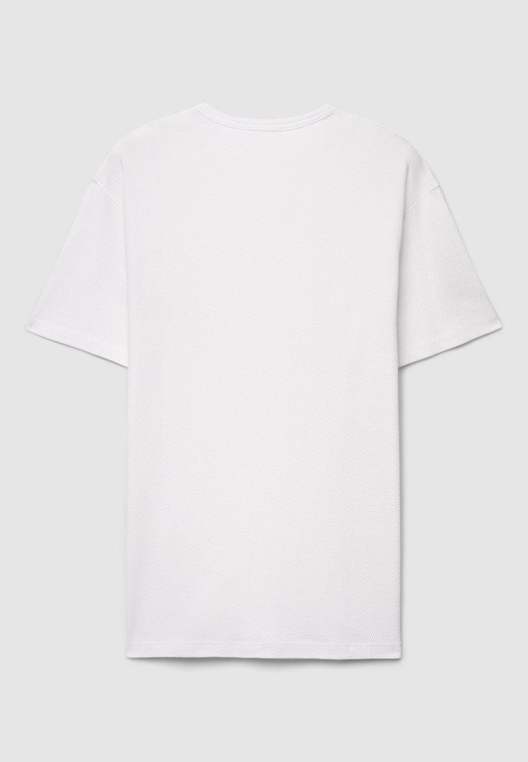 Men's Plain Round Neck Short Sleeved T-shirt