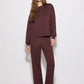Women's Solid colour pyjama set with t-shirt and trousers