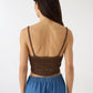Women's V-neck Thin Strap Tank Top
