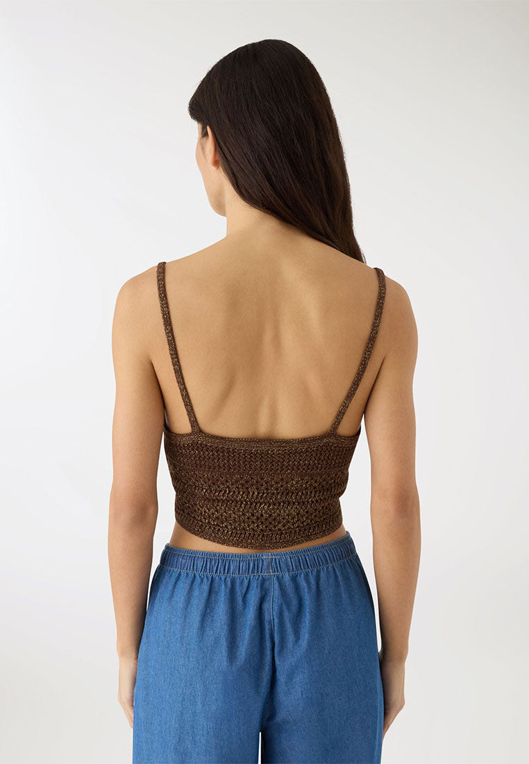 Women's V-neck Thin Strap Tank Top