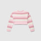 Striped crop top for Girls