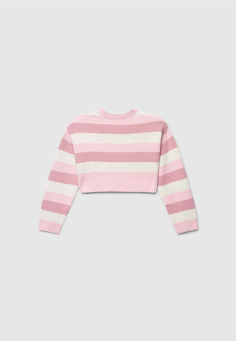 Striped crop top for Girls