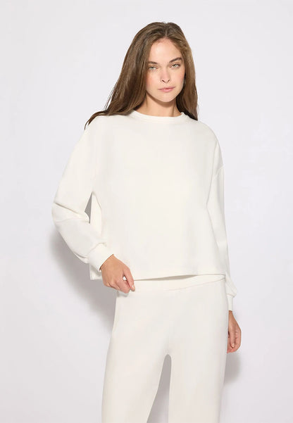Women's Solid colour pyjama set with t-shirt and trousers