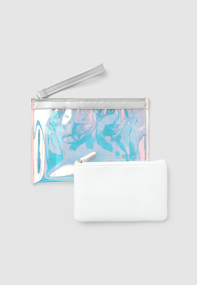 Women's Holographic Beach Clutch