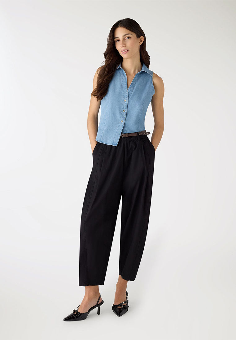 Women's Plain Long Trousers