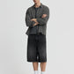 Men's Denim Shorts with pockets
