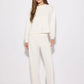 Women's Solid colour pyjama set with t-shirt and trousers