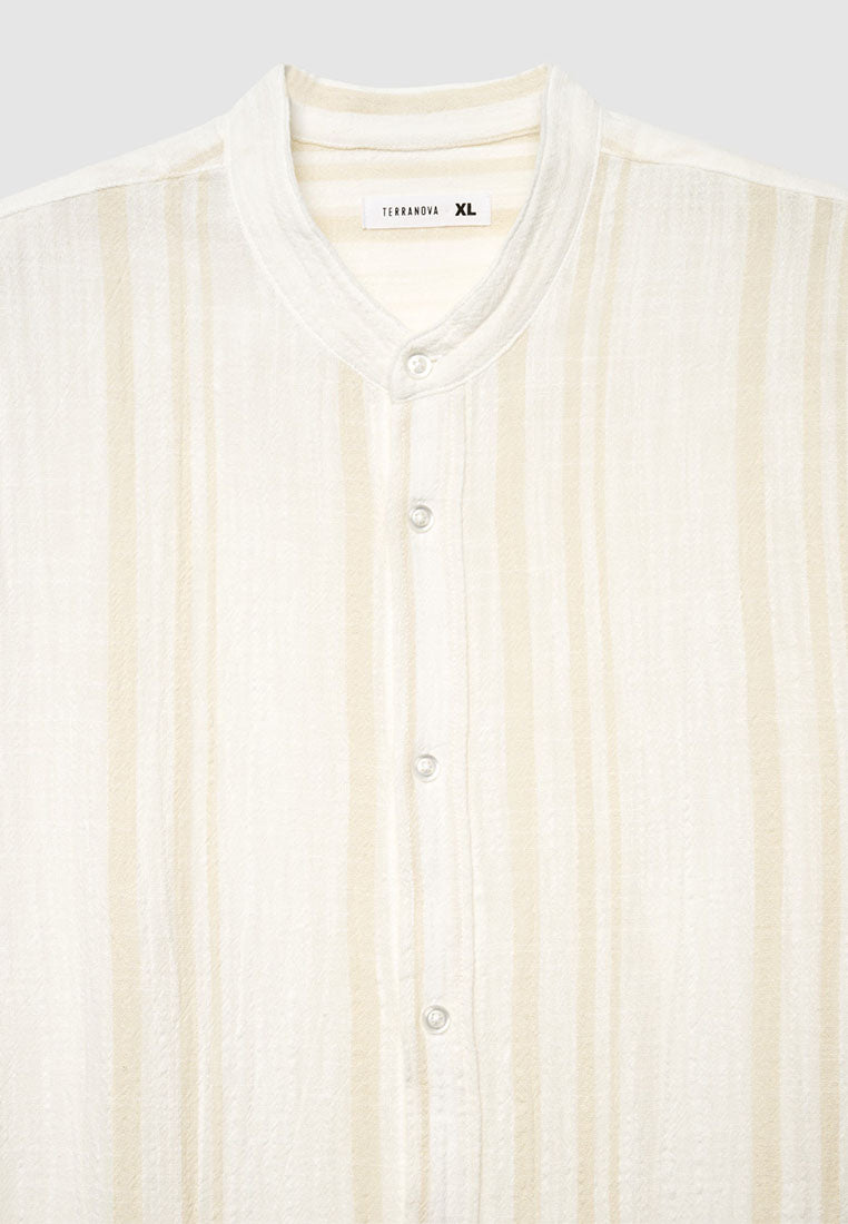 Men's Striped Korean Shirt