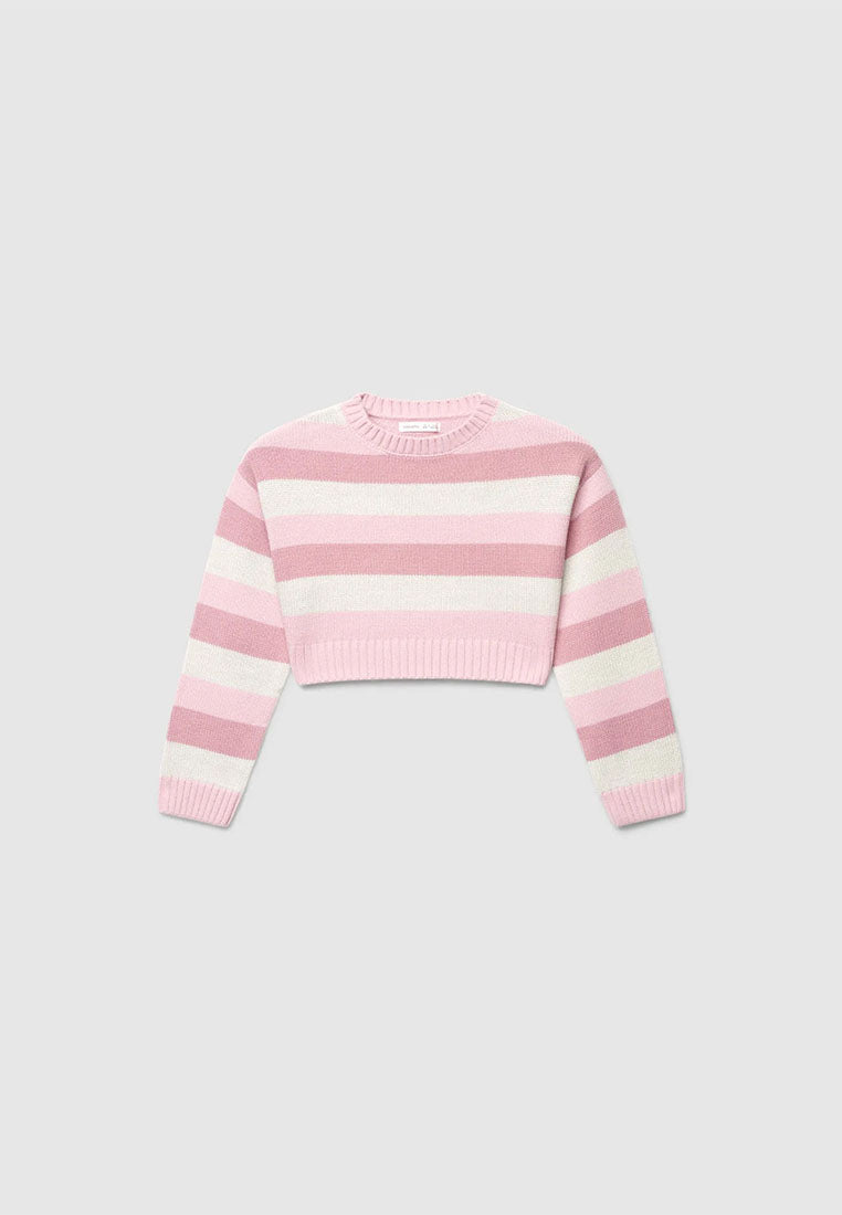 Striped crop top for Girls