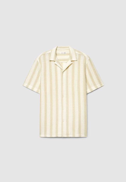 Men's Striped Croquet Bowling Shirt