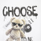 Men's Teddy Bear Keychain Relaxed Graphic T-Shirt