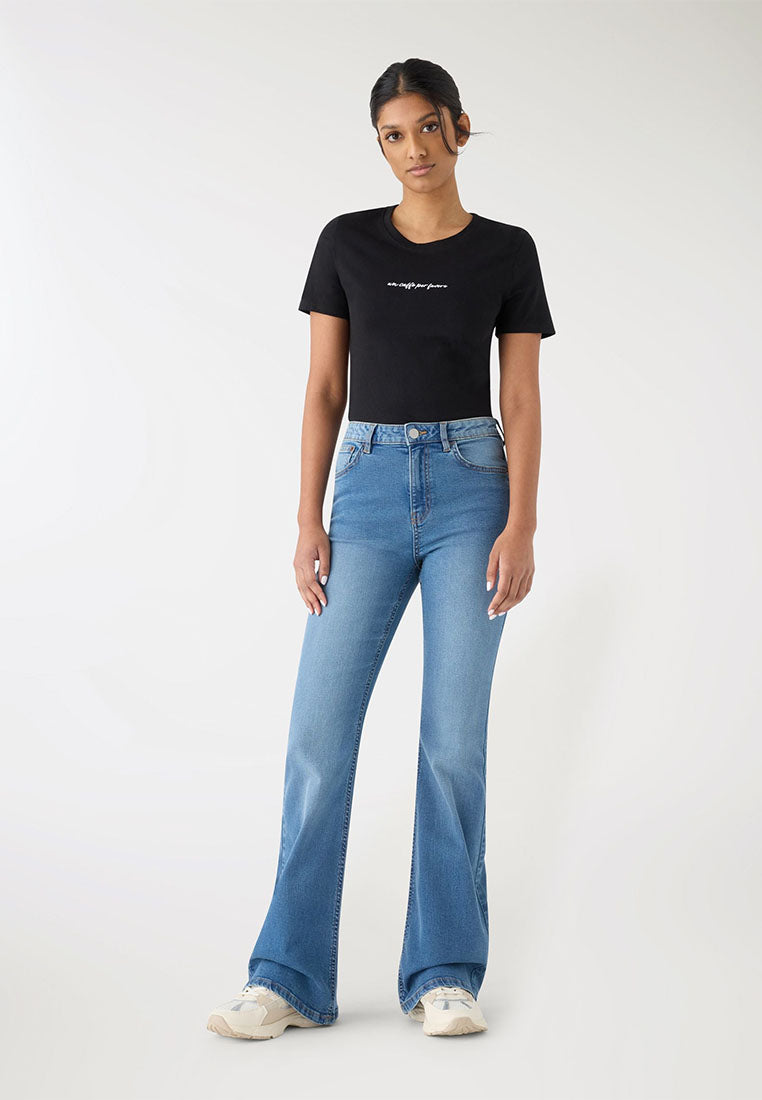 Women's Embroidered Short Sleeve T-Shirt