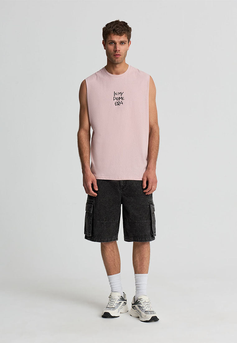 Men's Sleeveless Roundneck T-shirt