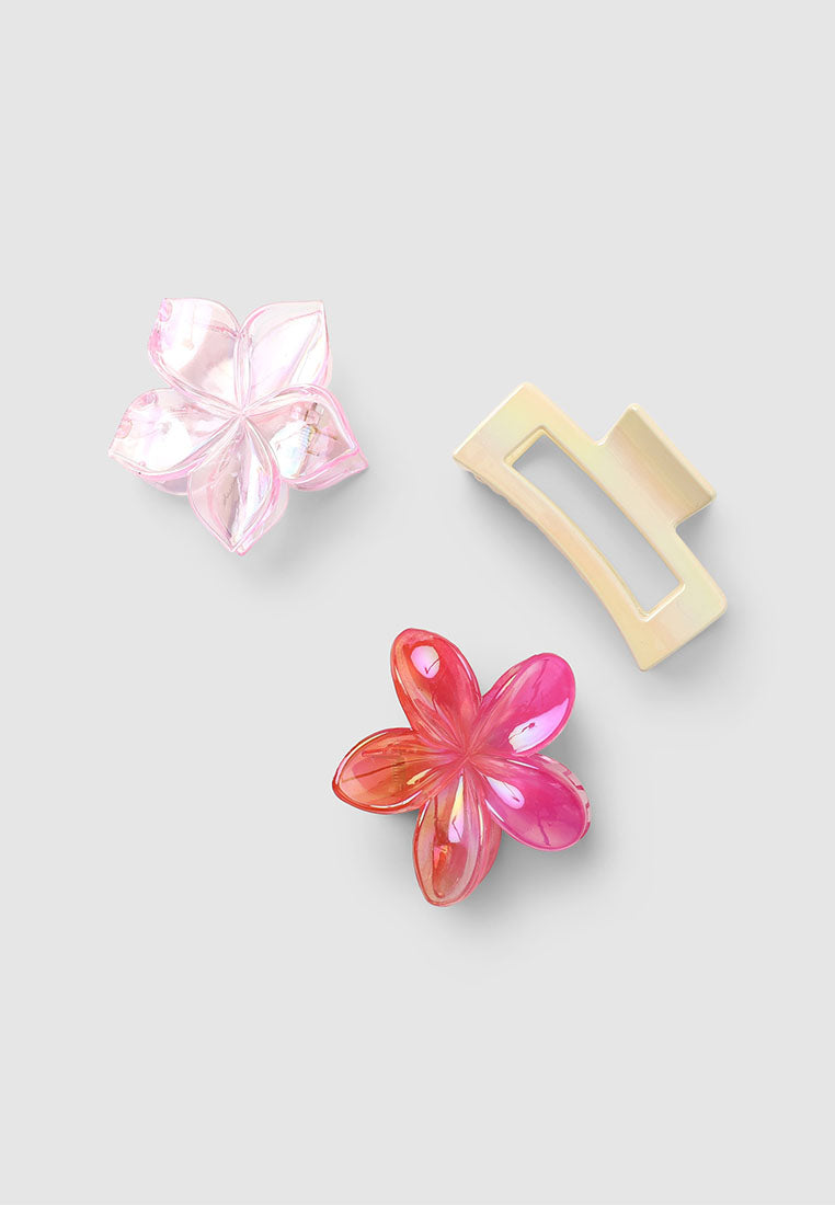 Women's Pack of 3 Hair Clips