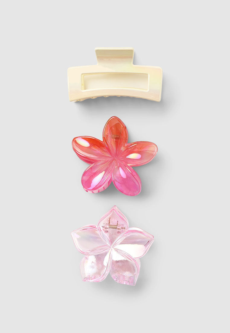 Women's Pack of 3 Hair Clips