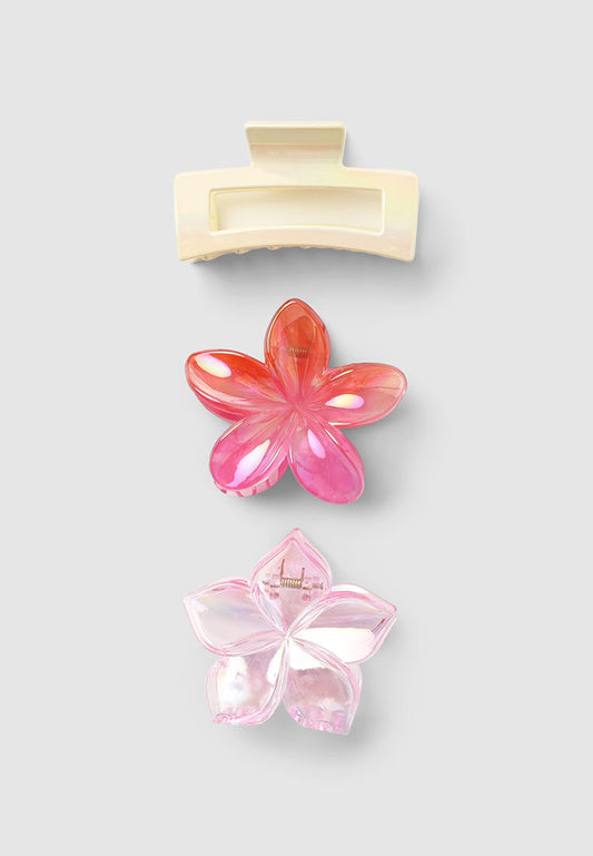 Women's Pack of 3 Hair Clips