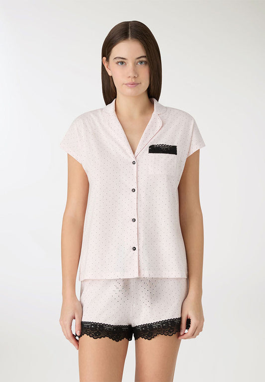 Women's Polka Dots Pattern Pajama Set