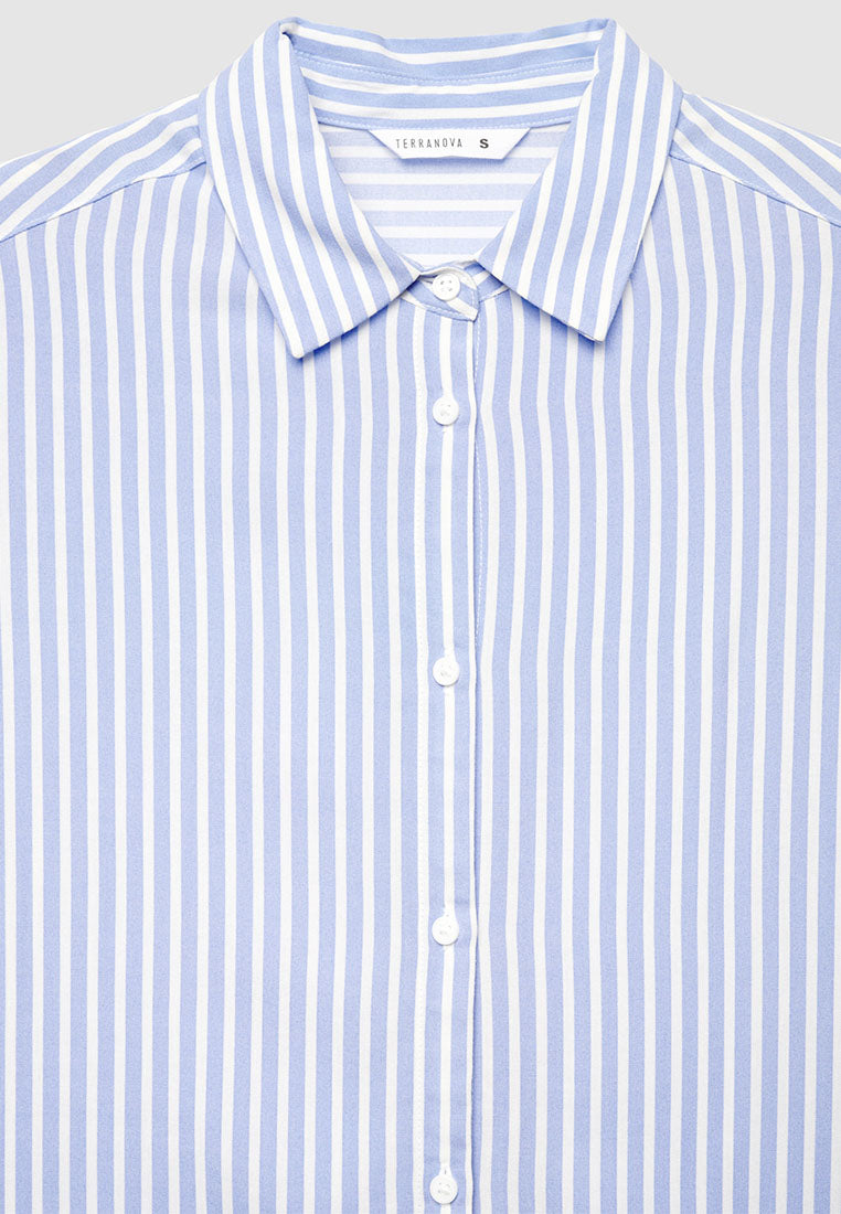 Women's Wide Striped Shirt