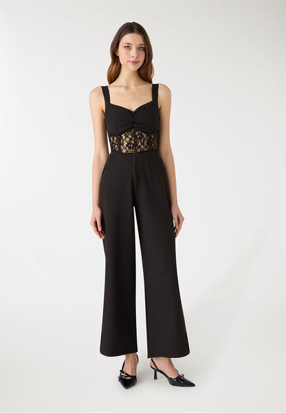 Women's Lace Corset Jumpsuit