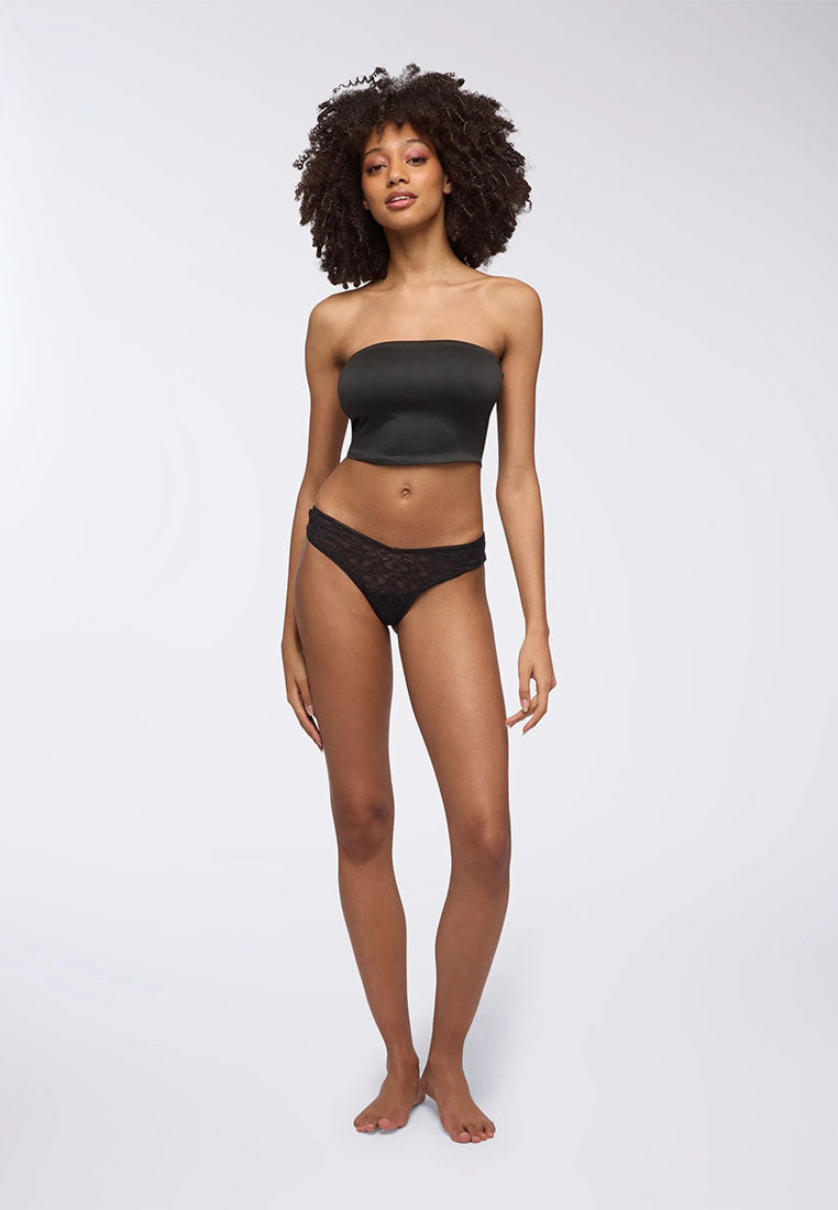 Women's Floral Lace String Panties