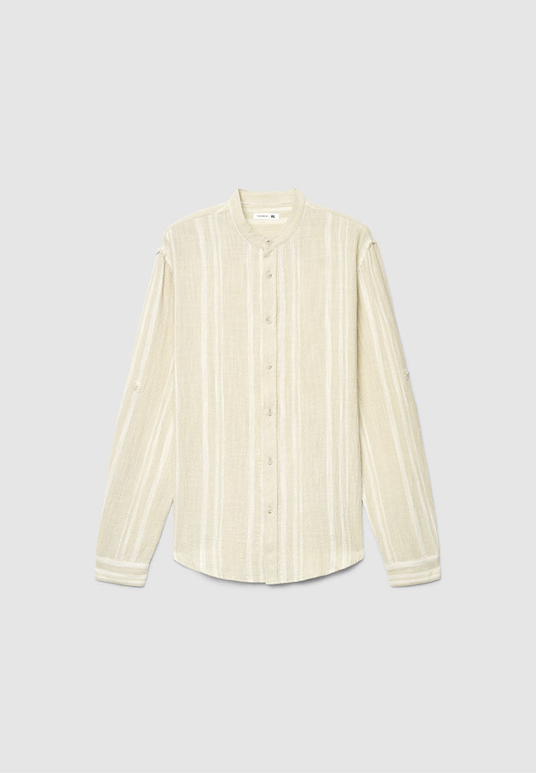Men's Striped Korean Shirt